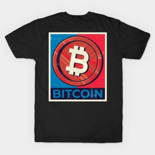 Bitcoin Pop Art T-Shirt